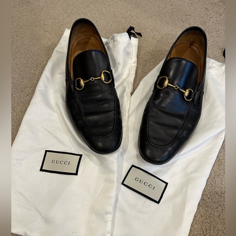Gucci Men’s Black Loafers Size 8